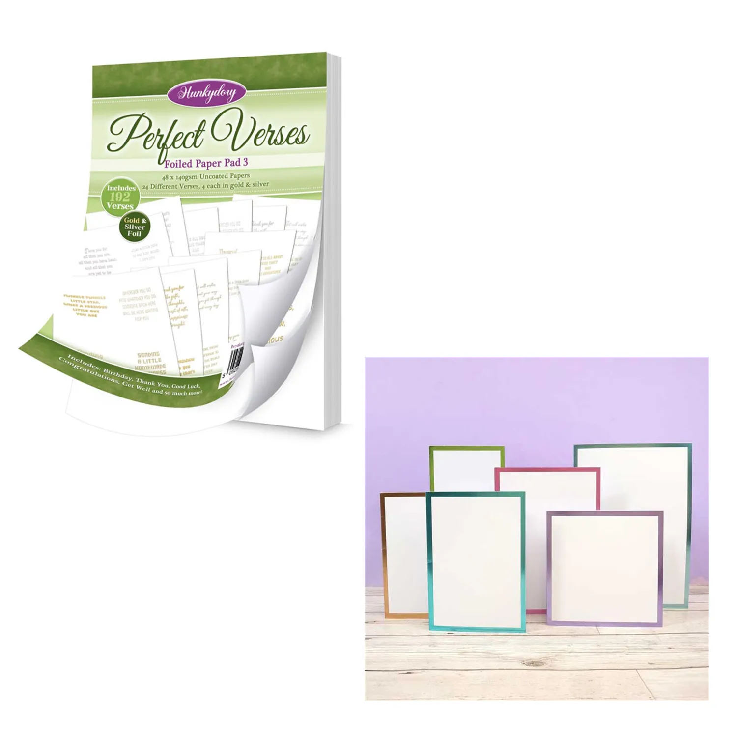 Verses & Foiled Cards by Hunkydory Money Saver