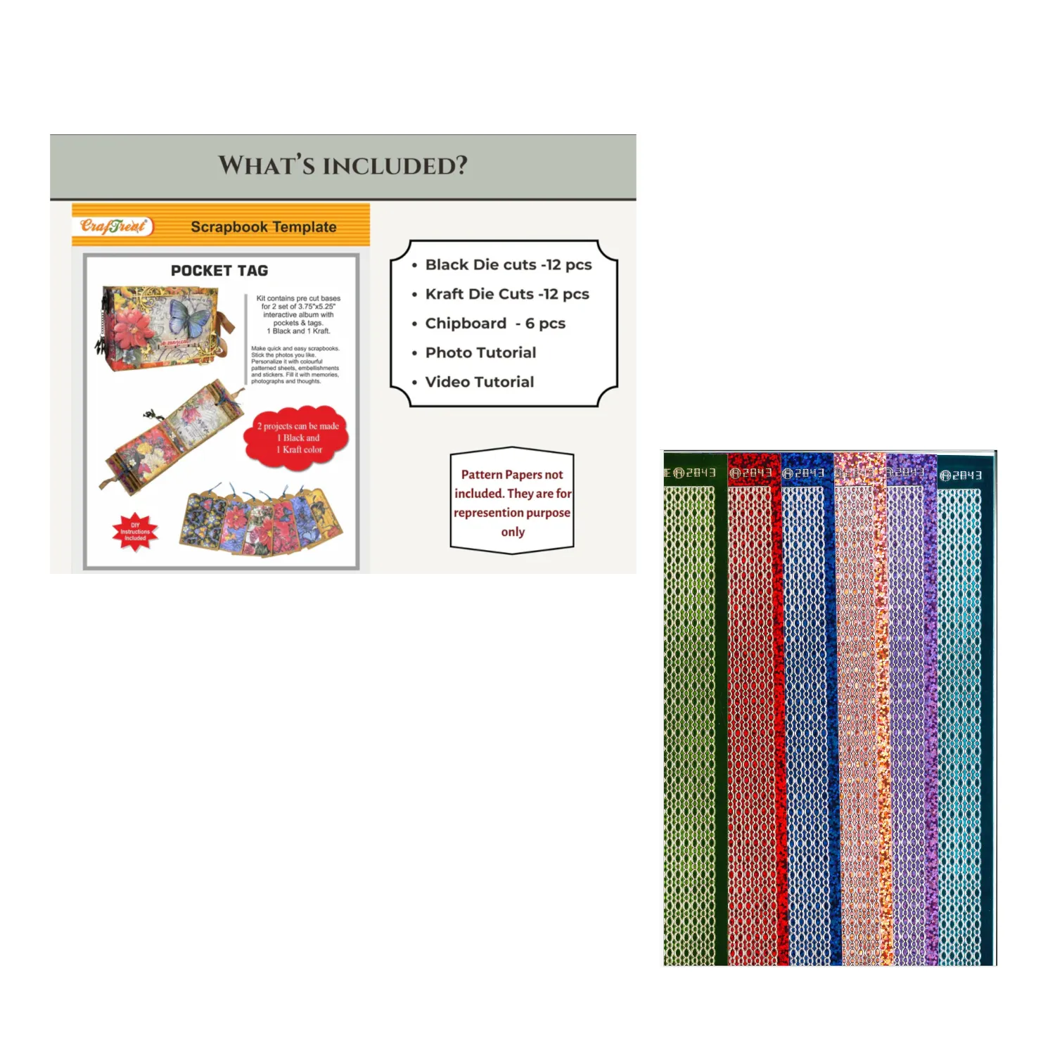 Pocket Tag Mini Album by Crafttreat Money Saver
