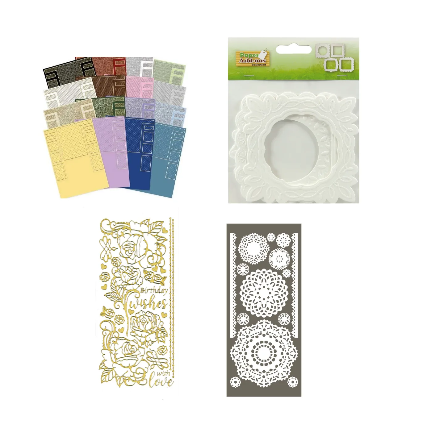 Square Stepper Cards by Hunkydory Money Saver