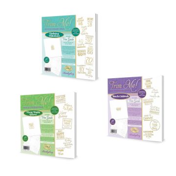 Trim Me Foiled Inserts by Hunkydory Money Saver