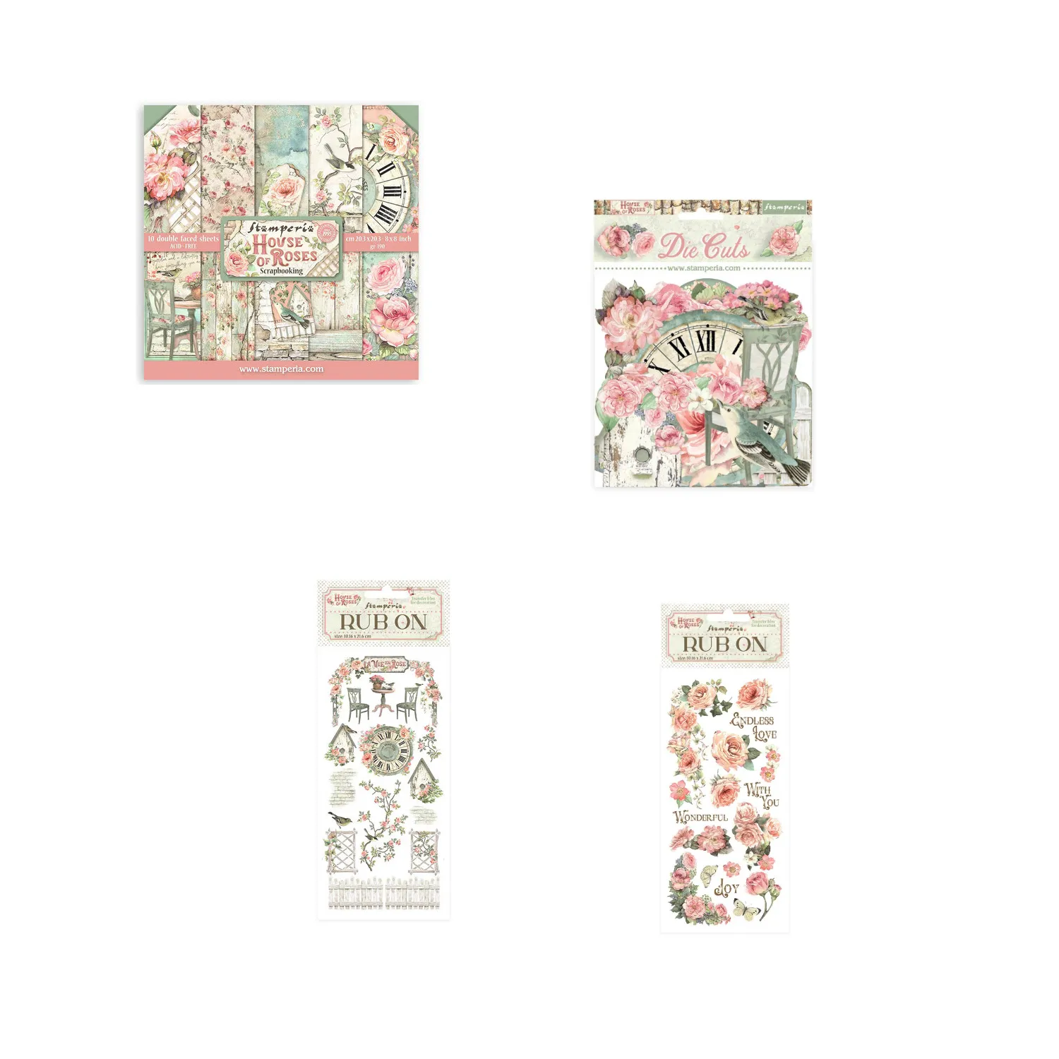 House of Roses by Stamperia Money Saver