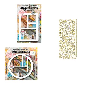 Frames & Twirl Stencils by Stencils & Such Money Saver