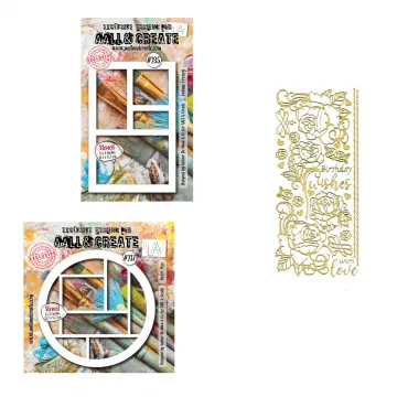 Frames & Twirl Stencils by Stencils & Such Money Saver