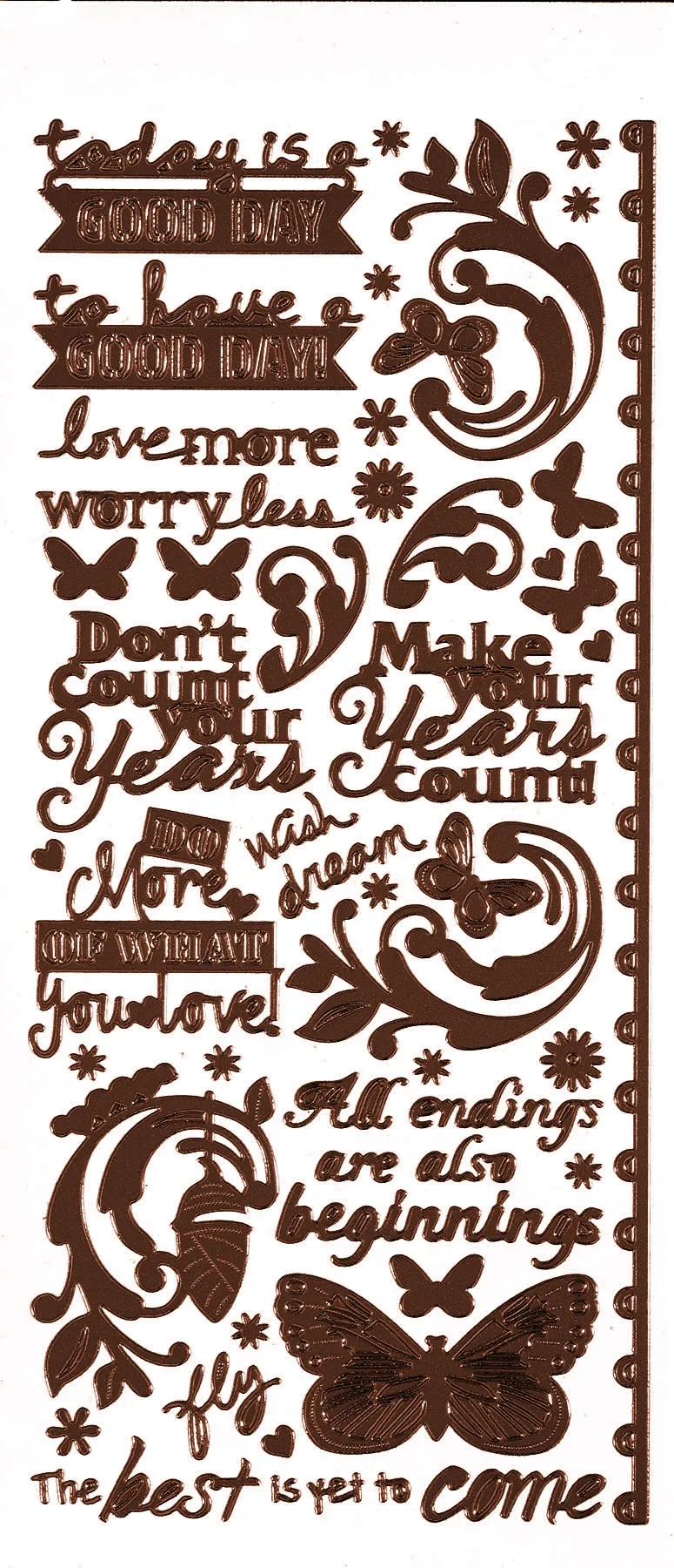 Artful Affirmations Dazzles&trade; Stickers