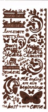 Artful Affirmations Dazzles™ Stickers