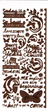 Artful Affirmations Dazzles&trade; Stickers