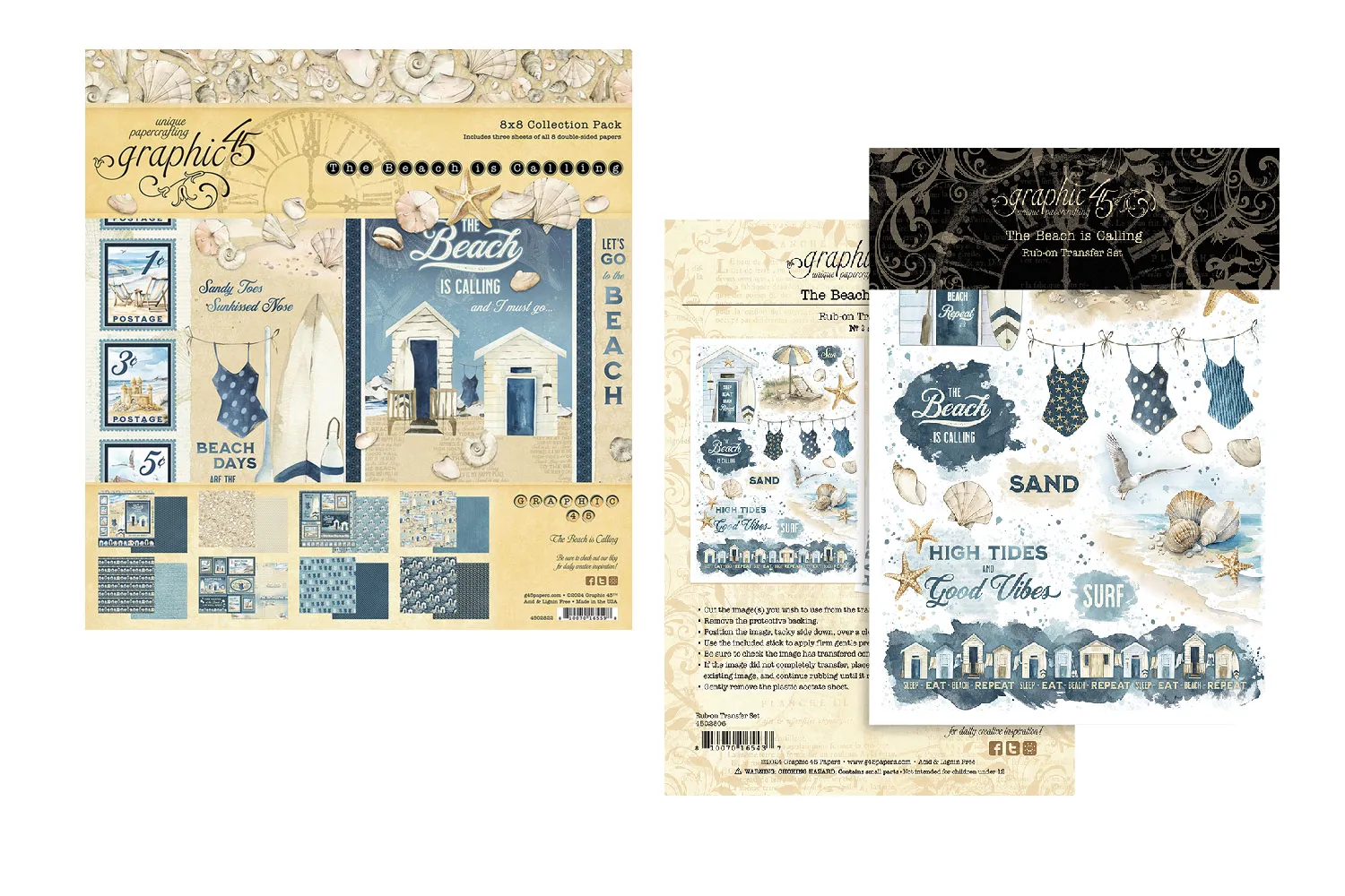 Beach is Calling by Graphic 45 Money Saver