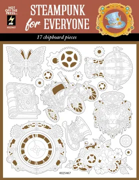 Steampunk for Everyone Chipboard