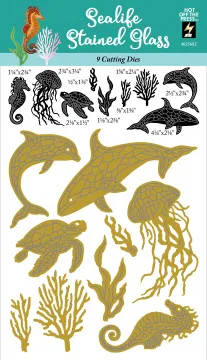 Sealife Stained Glass Dies