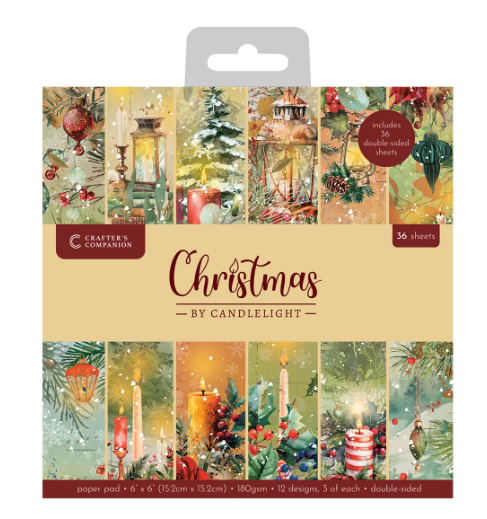 Christmas by Candlelight 6�x6� Paper Pad