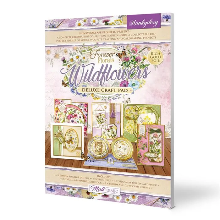 Forever Florals Wildflowers Deluxe Craft Pad