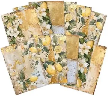 Heritage Lemons Designer Cardstock Pack