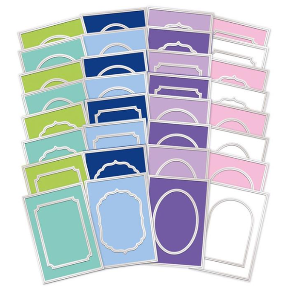 Stunning Silver Pocket Pad Apertures