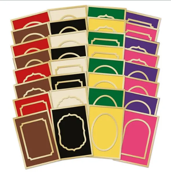 Rich Gold Pocket Pad Apertures