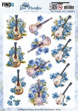 Blue Meadow Music 3D Die-Cuts