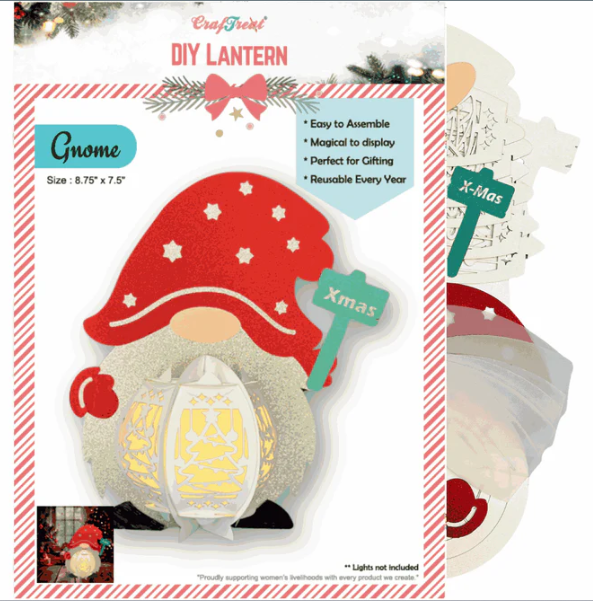 Gnome Paper Lantern