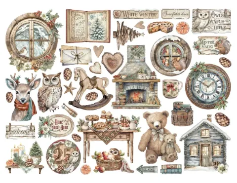 The Owl's House Die-Cuts, 41 pieces