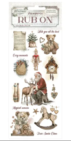 The Owl's House with Santa Rub-Ons