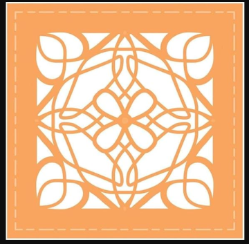 Celtic Cross Patchwork die