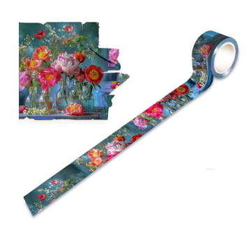 Jarred Blossoms Lay It Up Washi Tape
