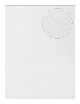 White Glitter Foam Sheet 9x12