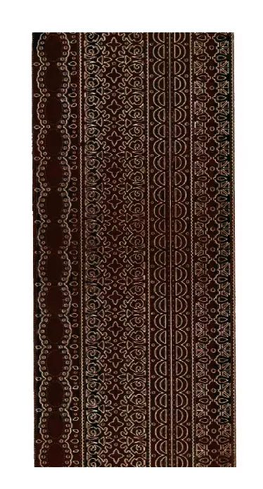 Brown Fancy Border Lace Dazzlesâ¢ stickers