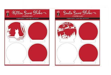 Christmas Ornaments & Snow Globe Chipboards by HOTP Webisode Money Saver