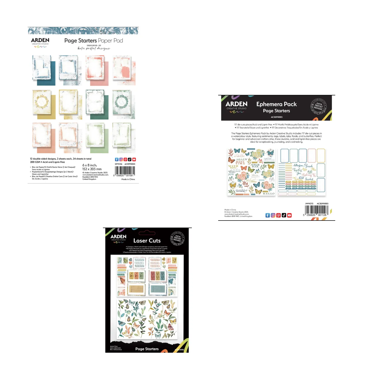 Page Starters by Arden Creative Money Saver