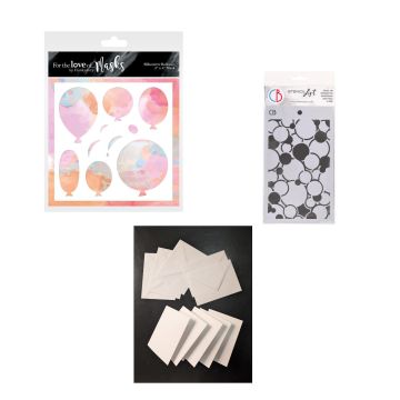 Bubbles & Balloons by Stencils & Such Money Saver