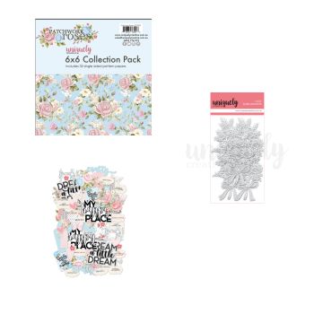 Patchwork Roses by Uniquely Creative Money Saver