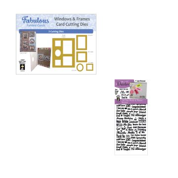 Windows & Frames Dies by Fabulous Folded Money Saver