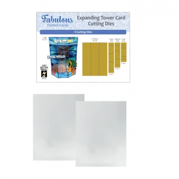 Expanding Tower Card Die by Fabulous Folded Money Saver
