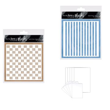 Basket Weave & Gingham Stencils by Stencils & Such Money Saver