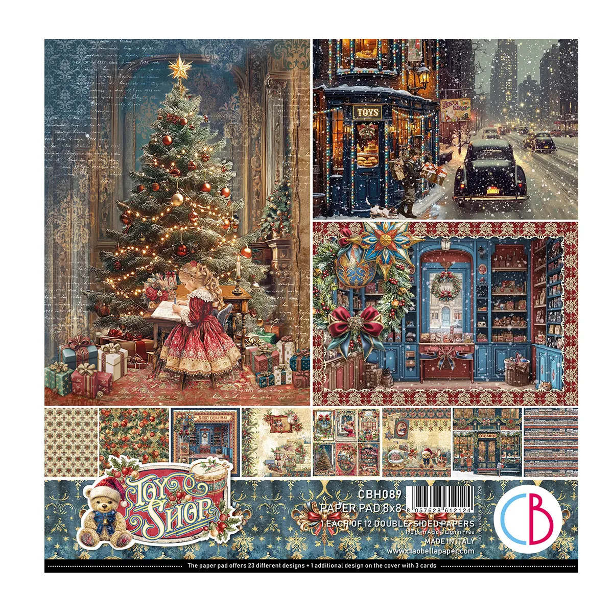 Toy Shop 8x8 Paper Pad