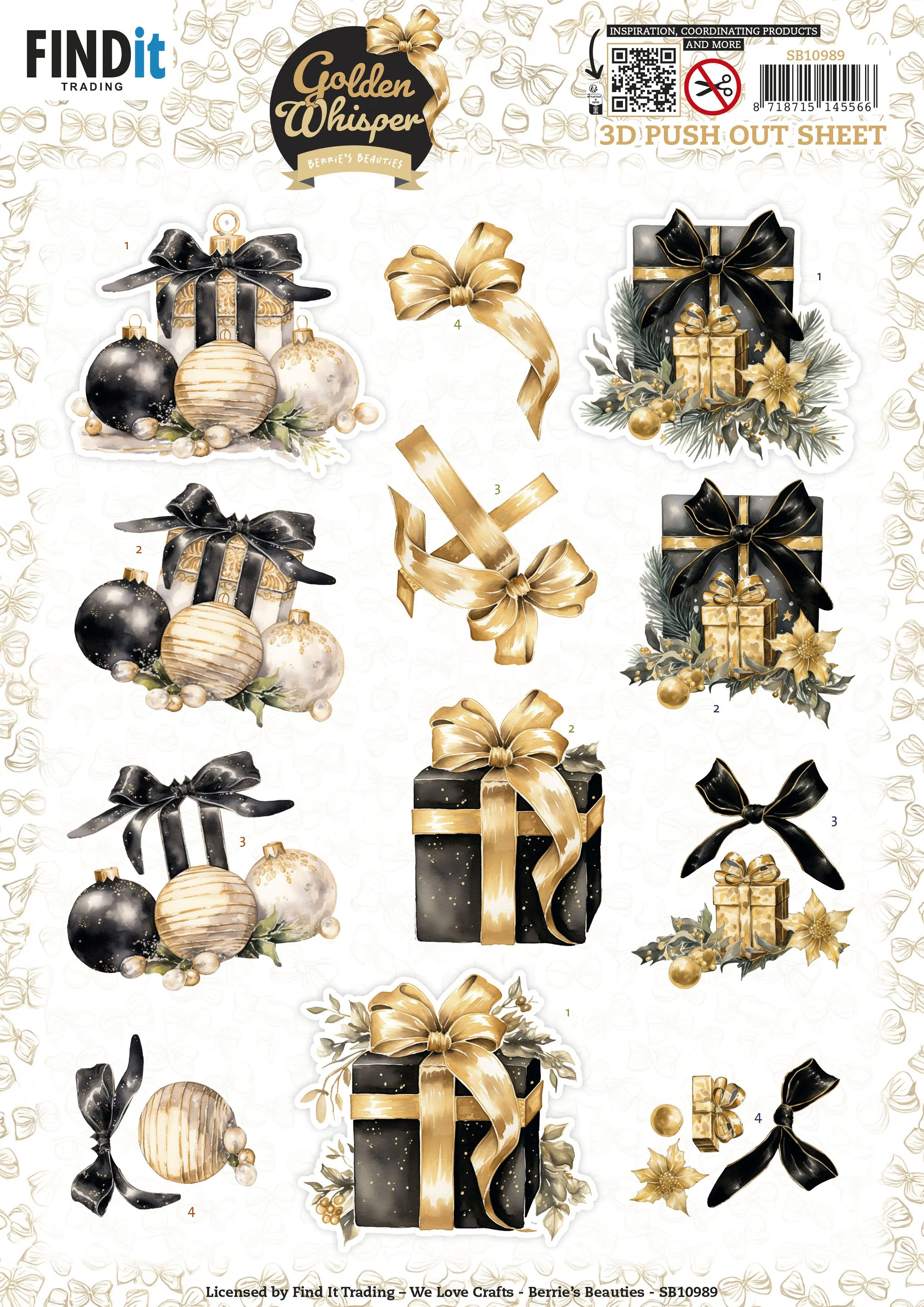 Golden Whisper Presents Die-Cuts