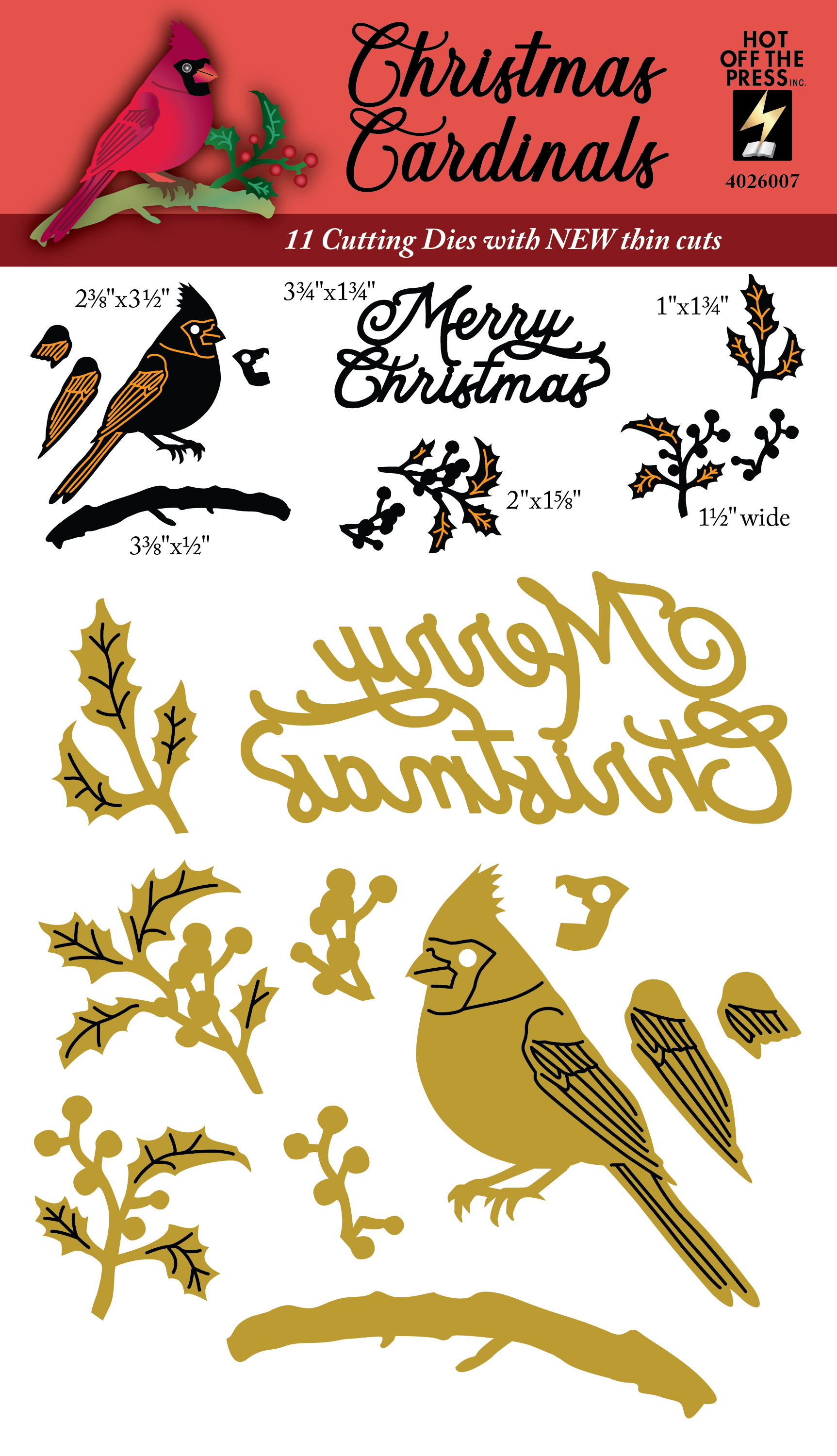 Christmas Cardinals Dies