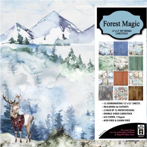 Forest Magic 12x12 Patterned Cardstock