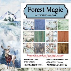 Forest Magic 6x6 Patterned Cardstock