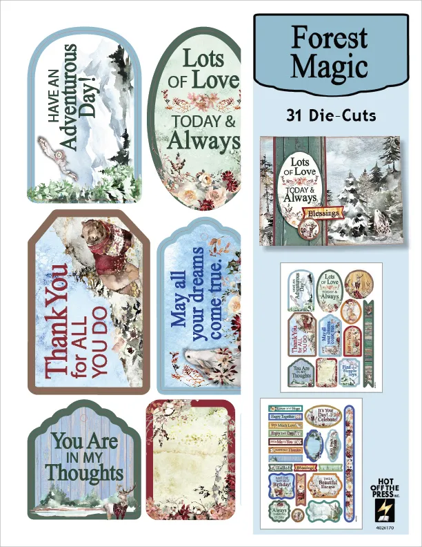 Forest Magic Die-Cuts