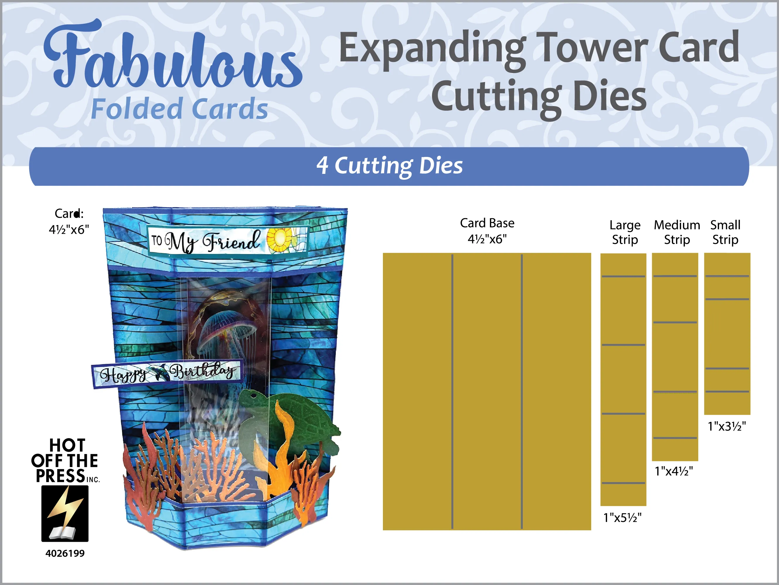 Expanding Tower Dies by Fabulous Folded