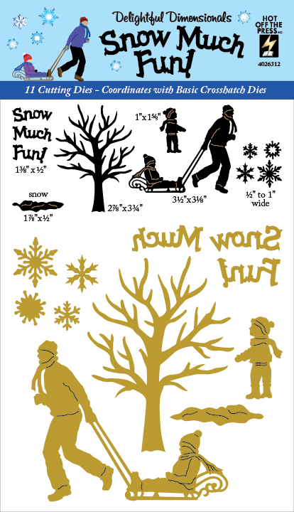 Snow Much Fun! Dies