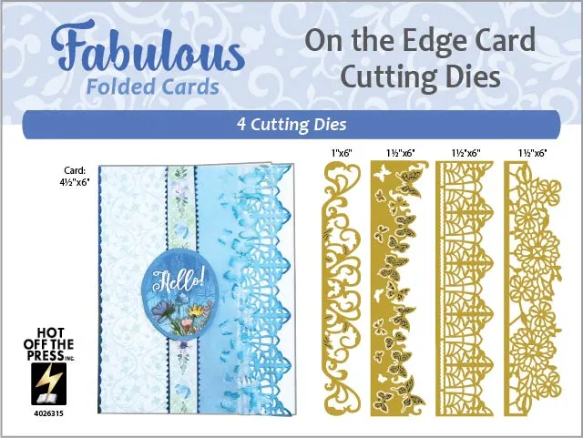 On the Edge Card Cutting Dies