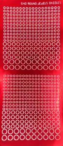 Shiny Red Jewel Dazzles™ Stickers