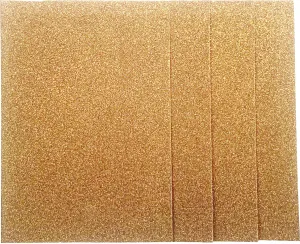 Copper Non-Shed Glitter, 4 sheets