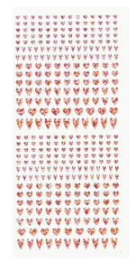 Pink Heart Jewel Dazzles™  stickers