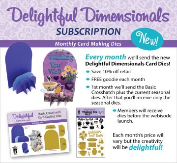 Delightful Dimensionals Subscription - December
