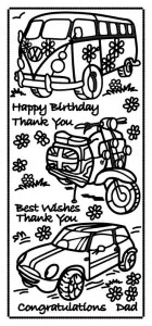 Vehicle Dazzles™ Stickers