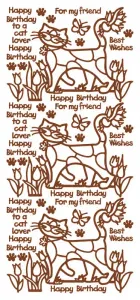 Sassy Cat Dazzles&trade;  stickers