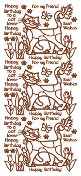 Sassy Cat Dazzles™ stickers