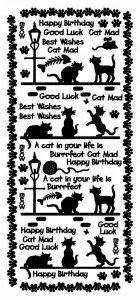 Purrfect Cat Dazzles&trade;  stickers